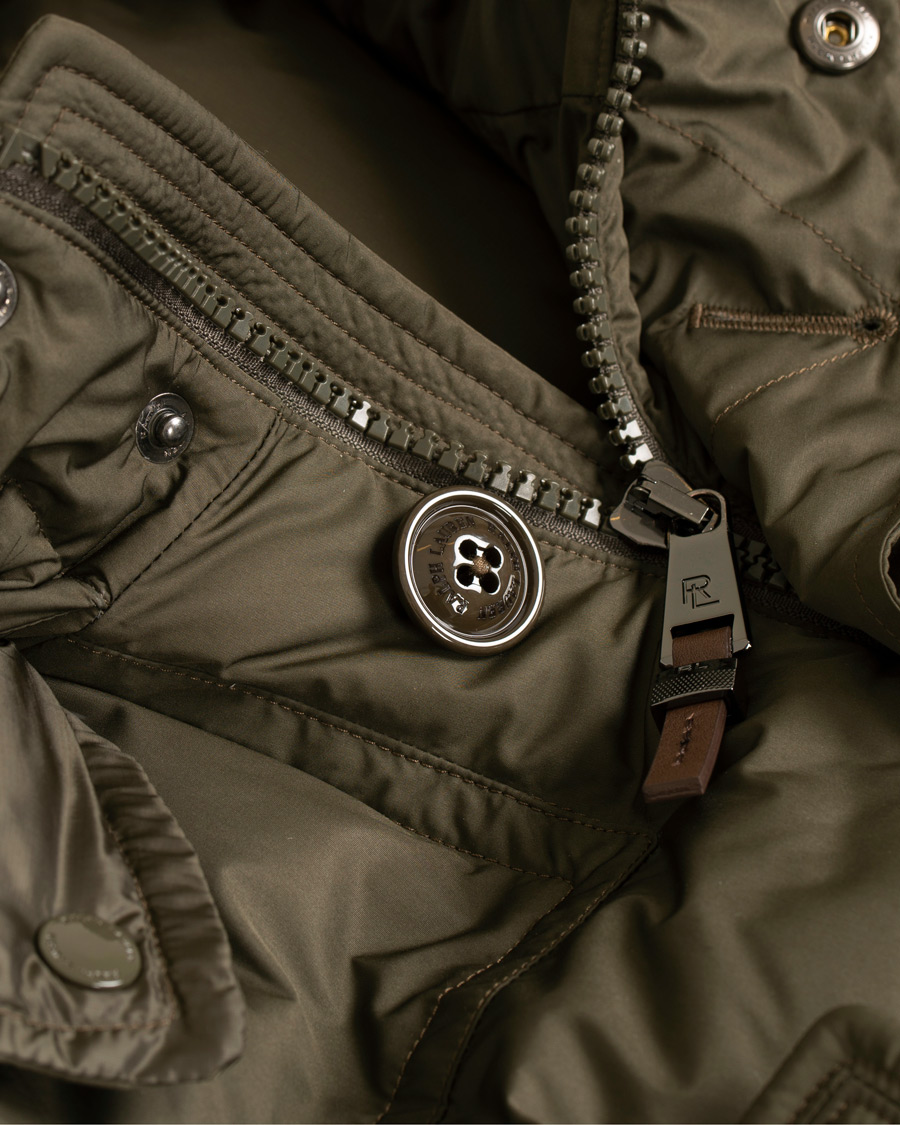 Homme | Manteaux Et Vestes | Ralph Lauren Purple Label | Down Parka Dark Olivewood