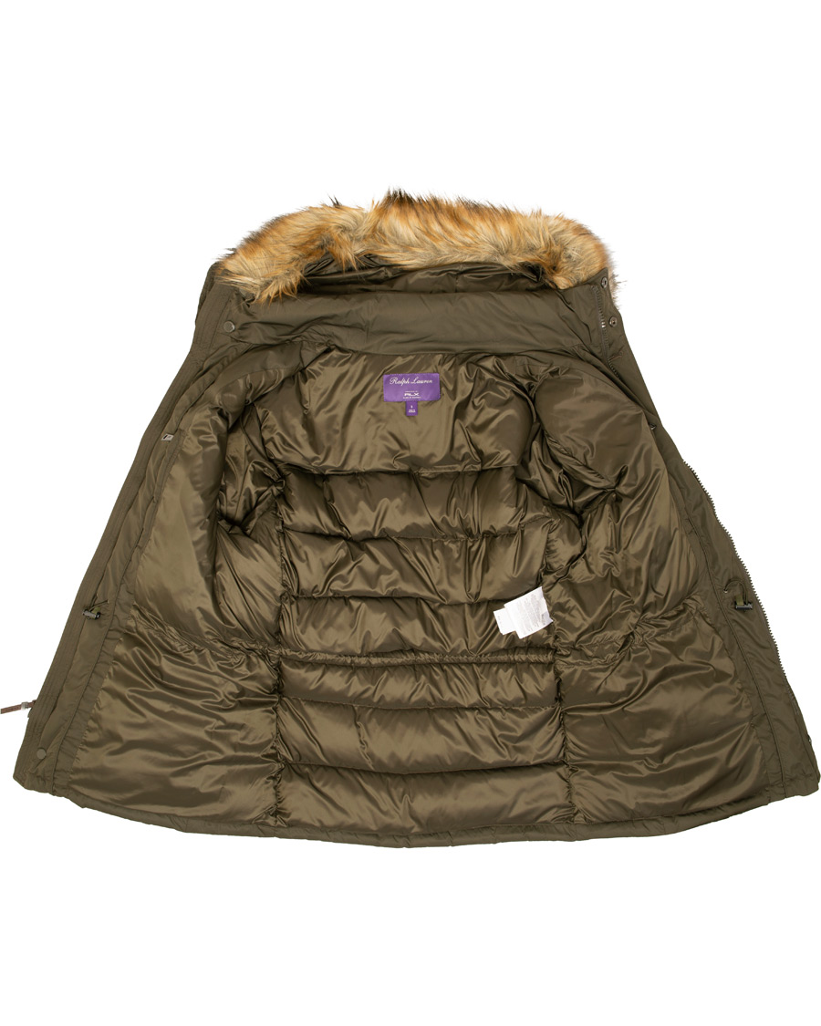Homme | Manteaux Et Vestes | Ralph Lauren Purple Label | Down Parka Dark Olivewood