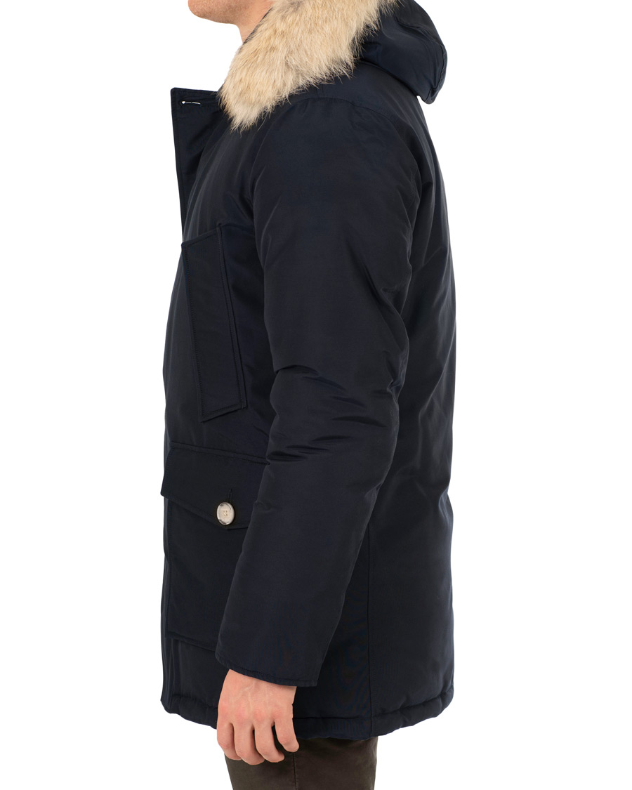 Homme | Manteaux Et Vestes | Woolrich | Arctic Parka DF Melton Blue