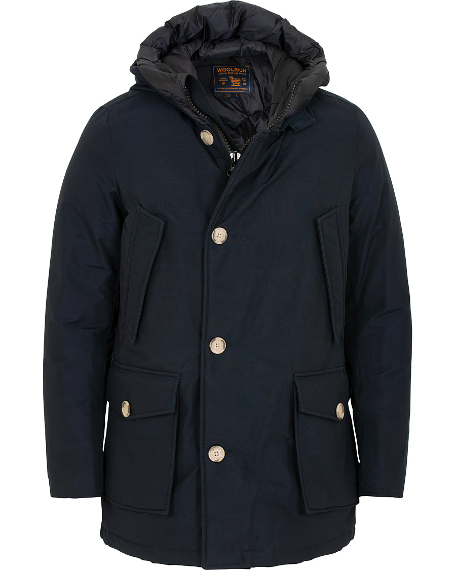 Homme | Manteaux Et Vestes | Woolrich | Arctic Parka NF Melton Blue