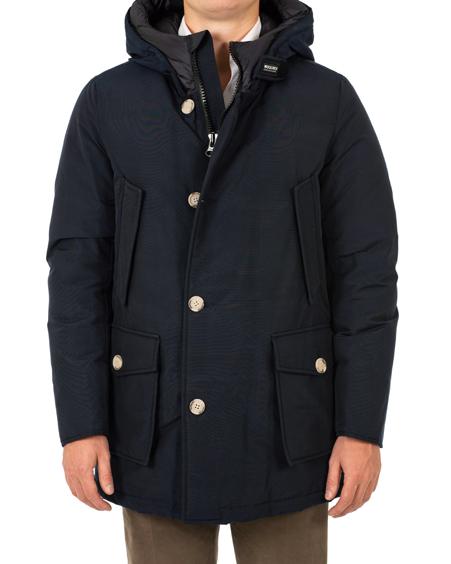 Homme | Manteaux Et Vestes | Woolrich | Arctic Parka NF Melton Blue