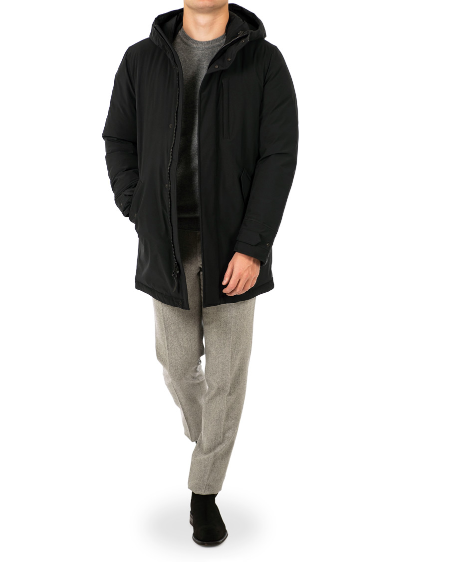 Homme | Manteaux Et Vestes | Woolrich | Stretch Military Parka Black