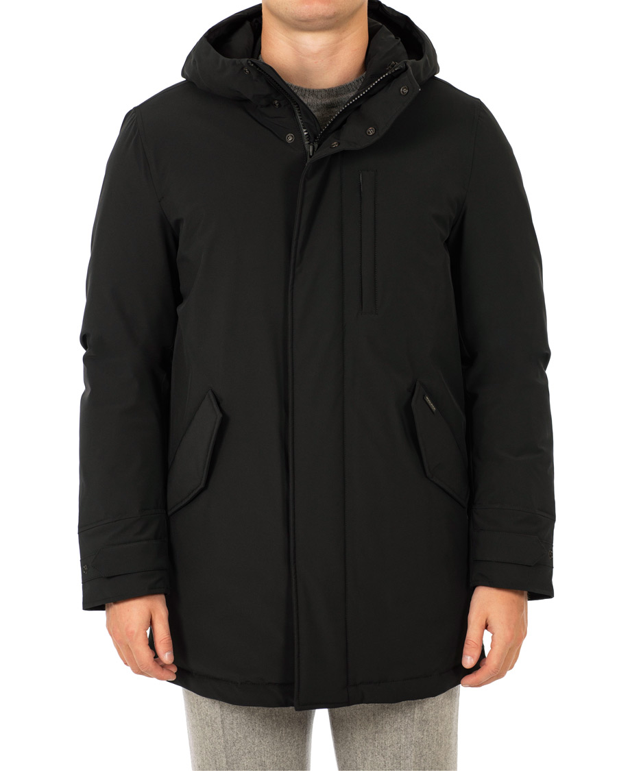 Homme | Manteaux Et Vestes | Woolrich | Stretch Military Parka Black