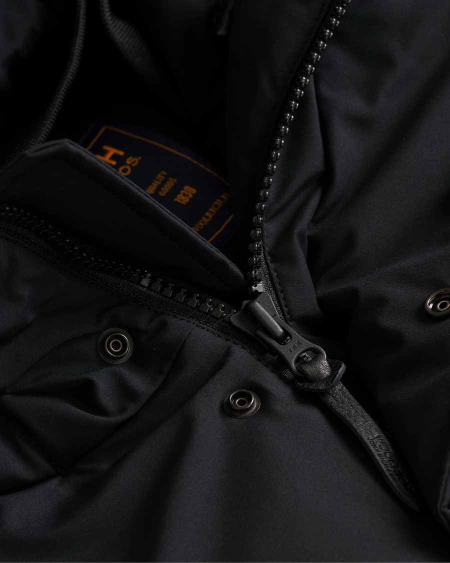 Homme | Manteaux Et Vestes | Woolrich | Stretch Military Parka Black
