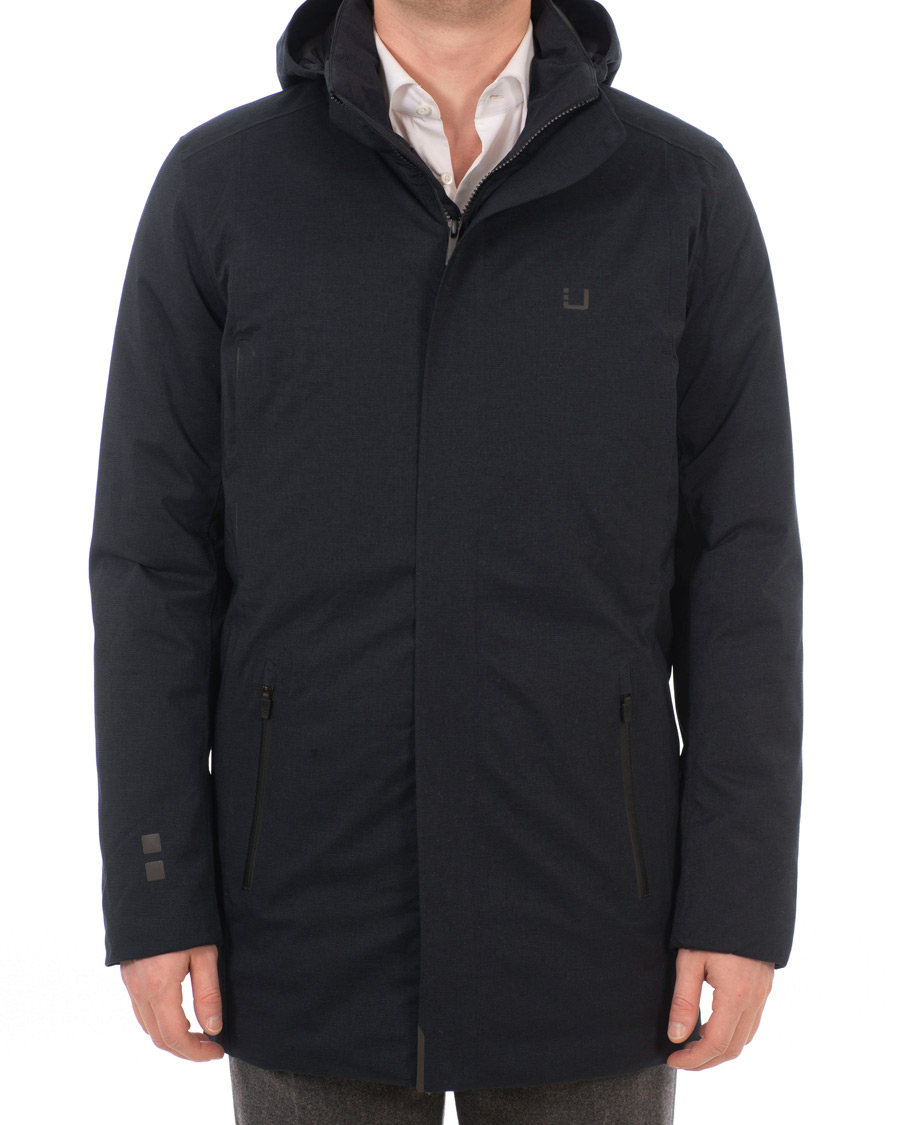Homme | Manteaux Et Vestes | UBR | UBER Regulator Parka II LTD Japan Navy Houndtooth