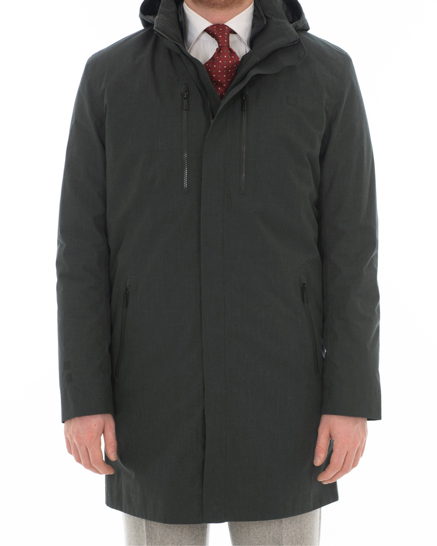 Homme | Manteaux Et Vestes | UBR | UBER Black Storm Coat Delta Black Aramid