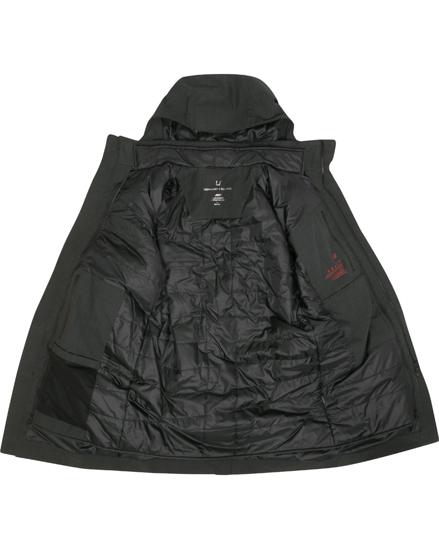 Homme | Manteaux Et Vestes | UBR | UBER Black Storm Coat Delta Black Aramid