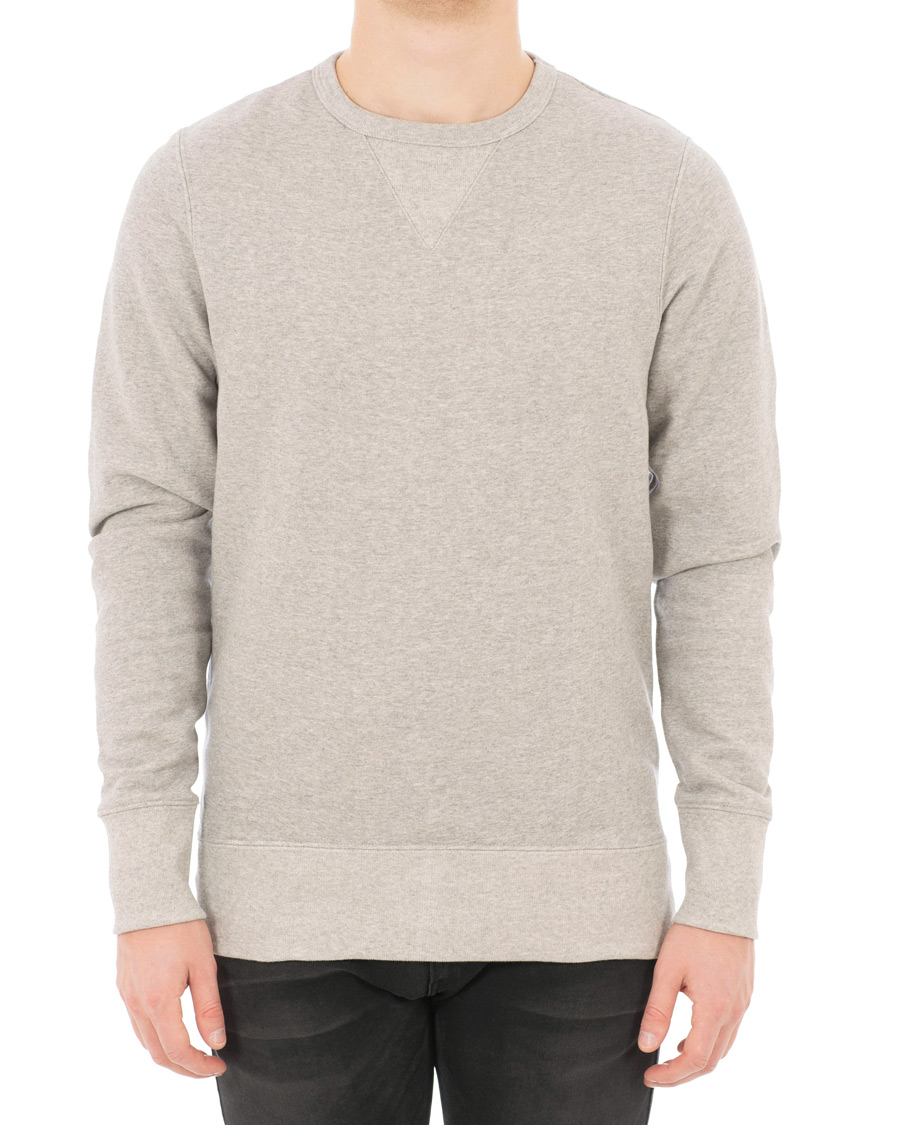 Homme | Pulls Et Tricots | Merz b. Schwanen | 346 Sweatshirt Grey Melange