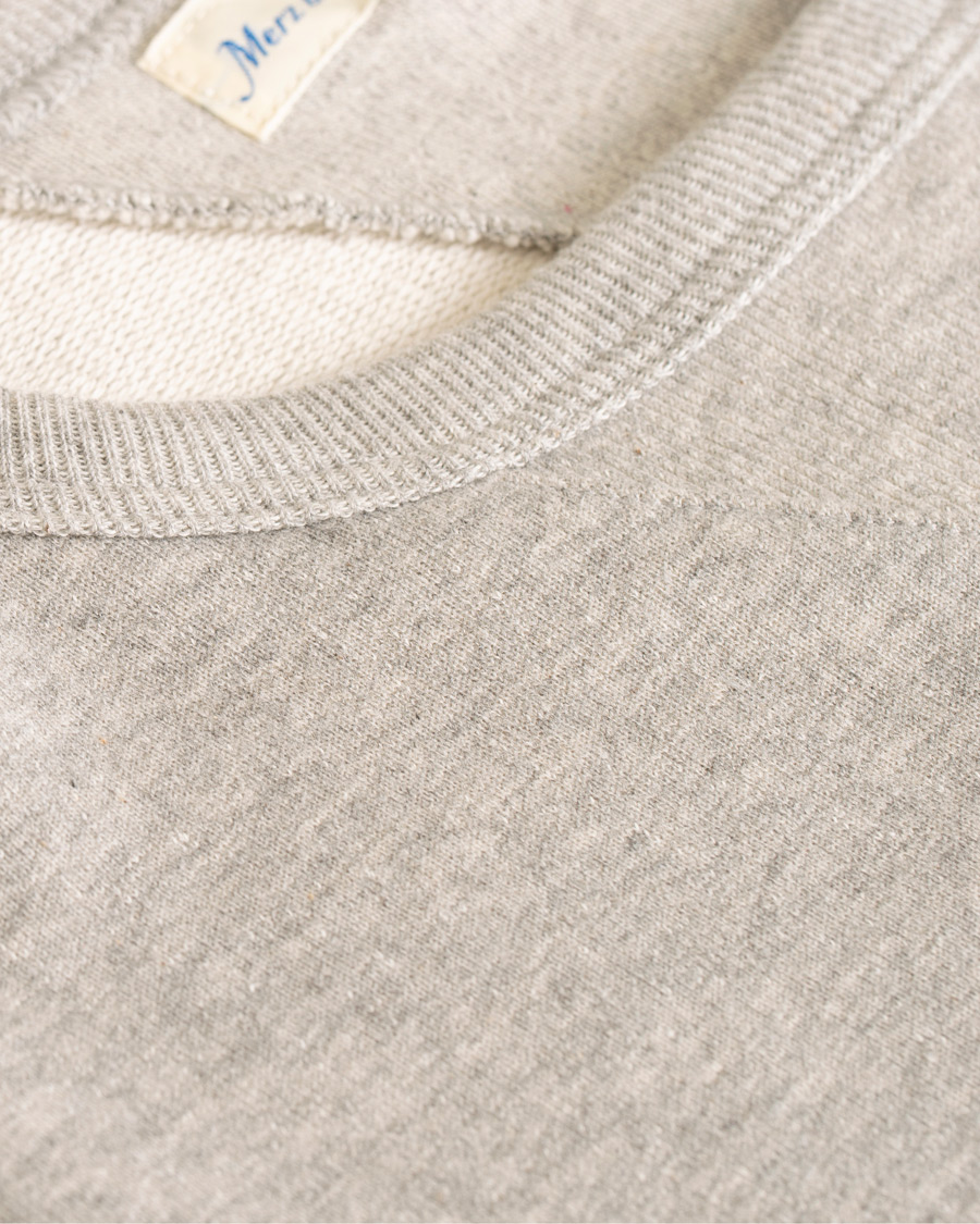 Homme | Pulls Et Tricots | Merz b. Schwanen | 346 Sweatshirt Grey Melange