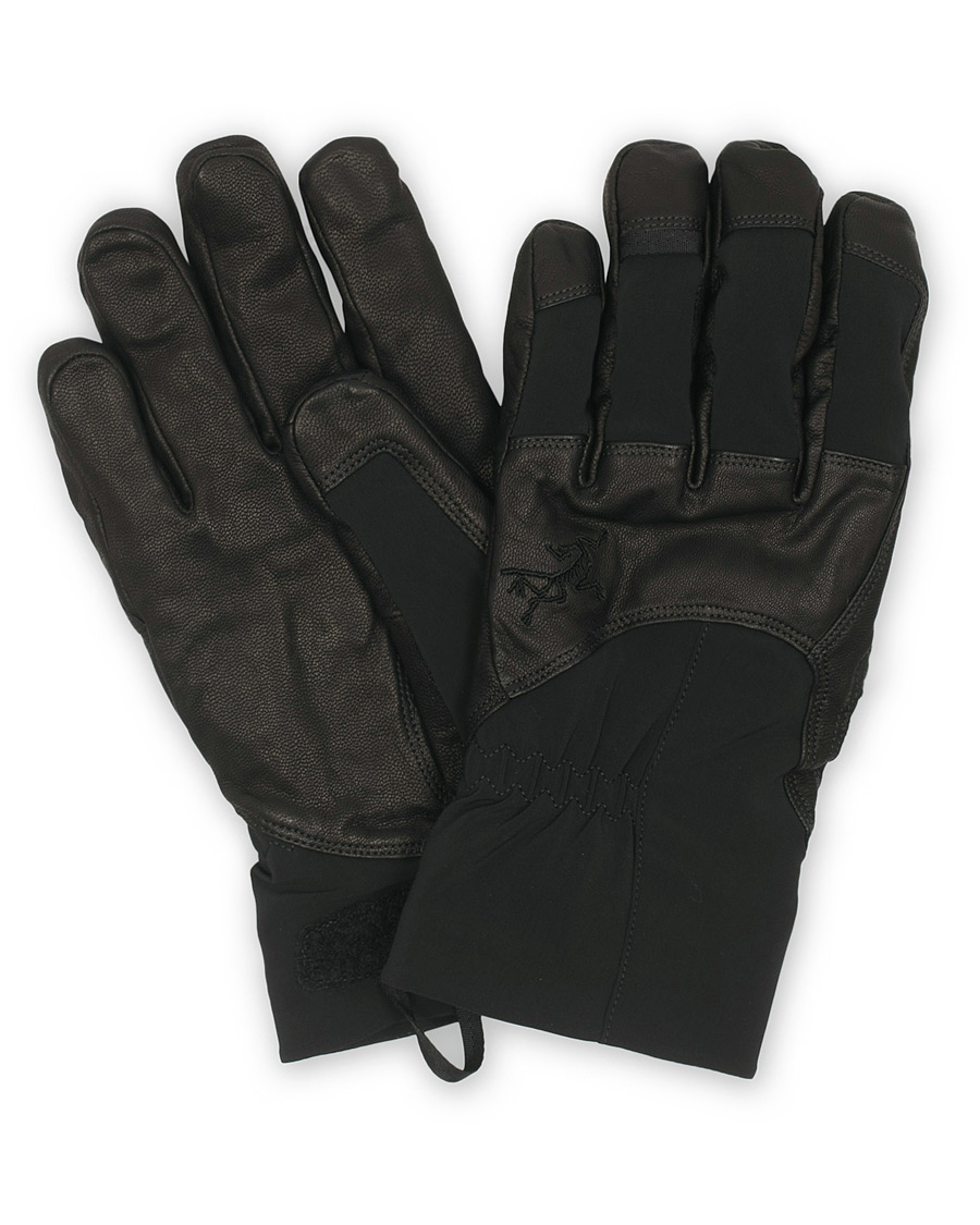 Homme | Arc'teryx Teneo Leather Gloves Black | Arc'teryx | Teneo Leather Gloves Black