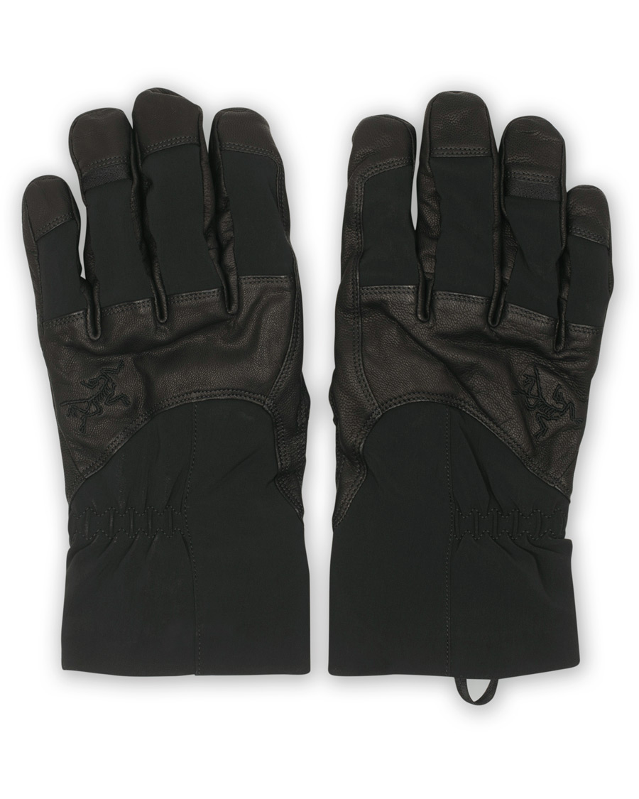 Homme | Arc'teryx Teneo Leather Gloves Black | Arc'teryx | Teneo Leather Gloves Black