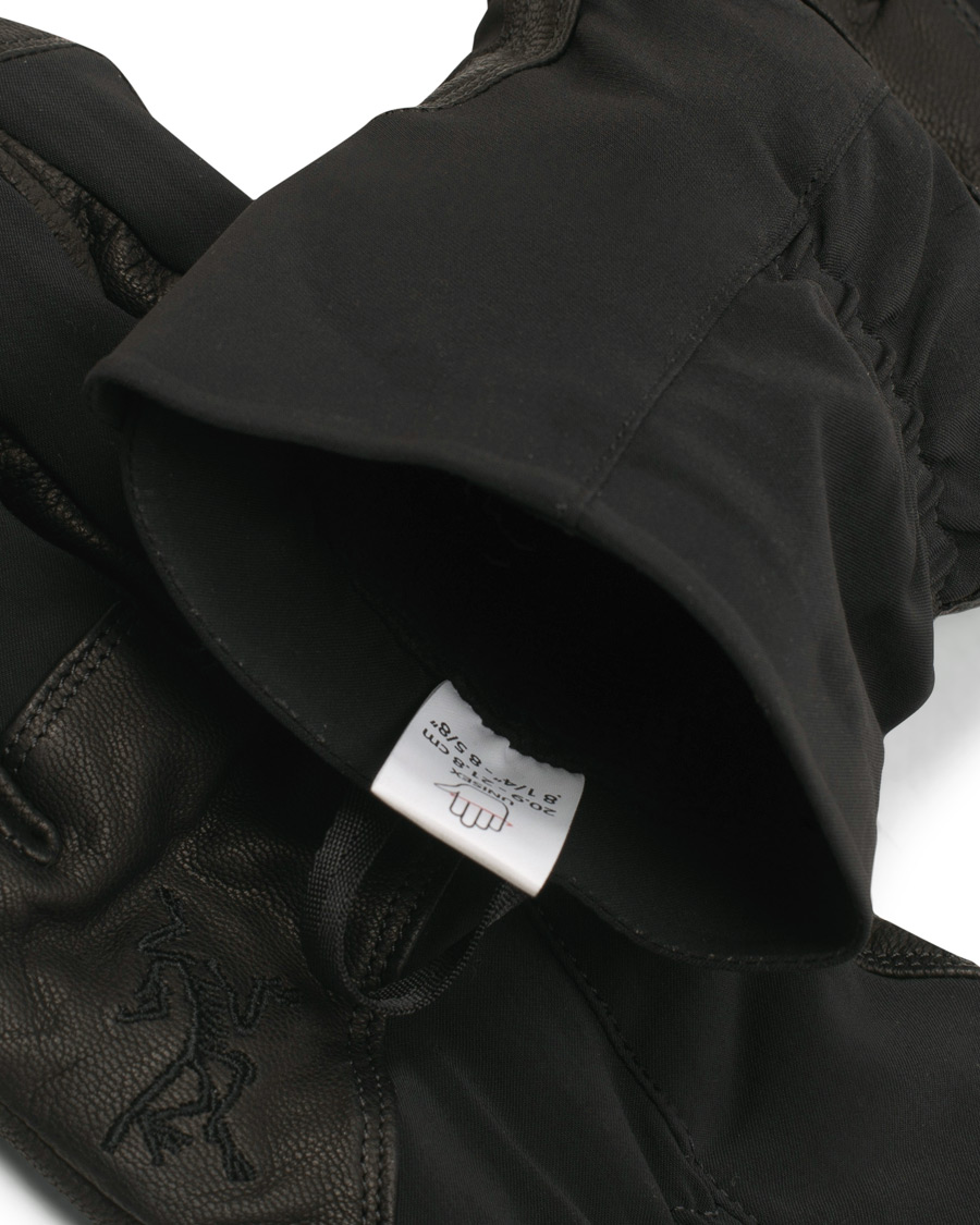 Homme | Arc'teryx Teneo Leather Gloves Black | Arc'teryx | Teneo Leather Gloves Black