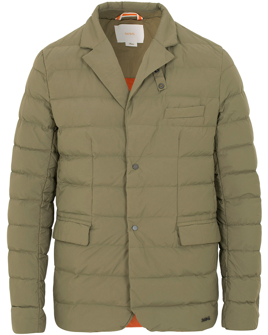 Heren | Jassen | Swims | Motion Insulated Blazer Burnt Olive