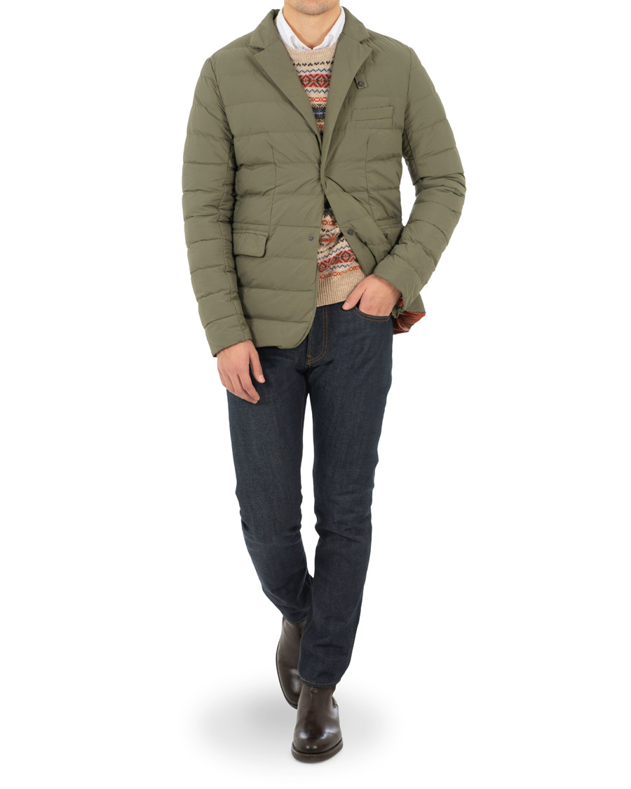 Heren | Jassen | Swims | Motion Insulated Blazer Burnt Olive