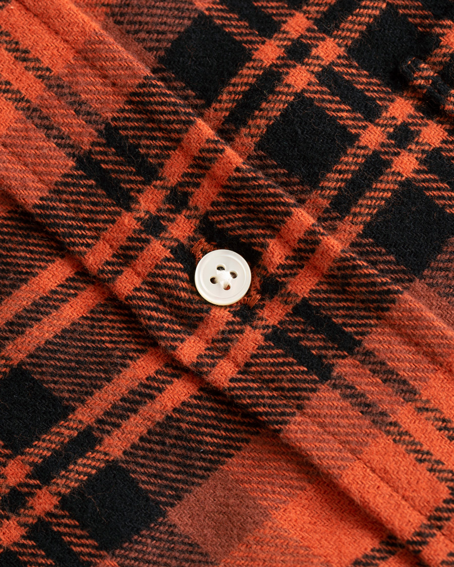 Homme | Chemises | Schnayderman?s | Large Check Rost/Black Twill Shirt