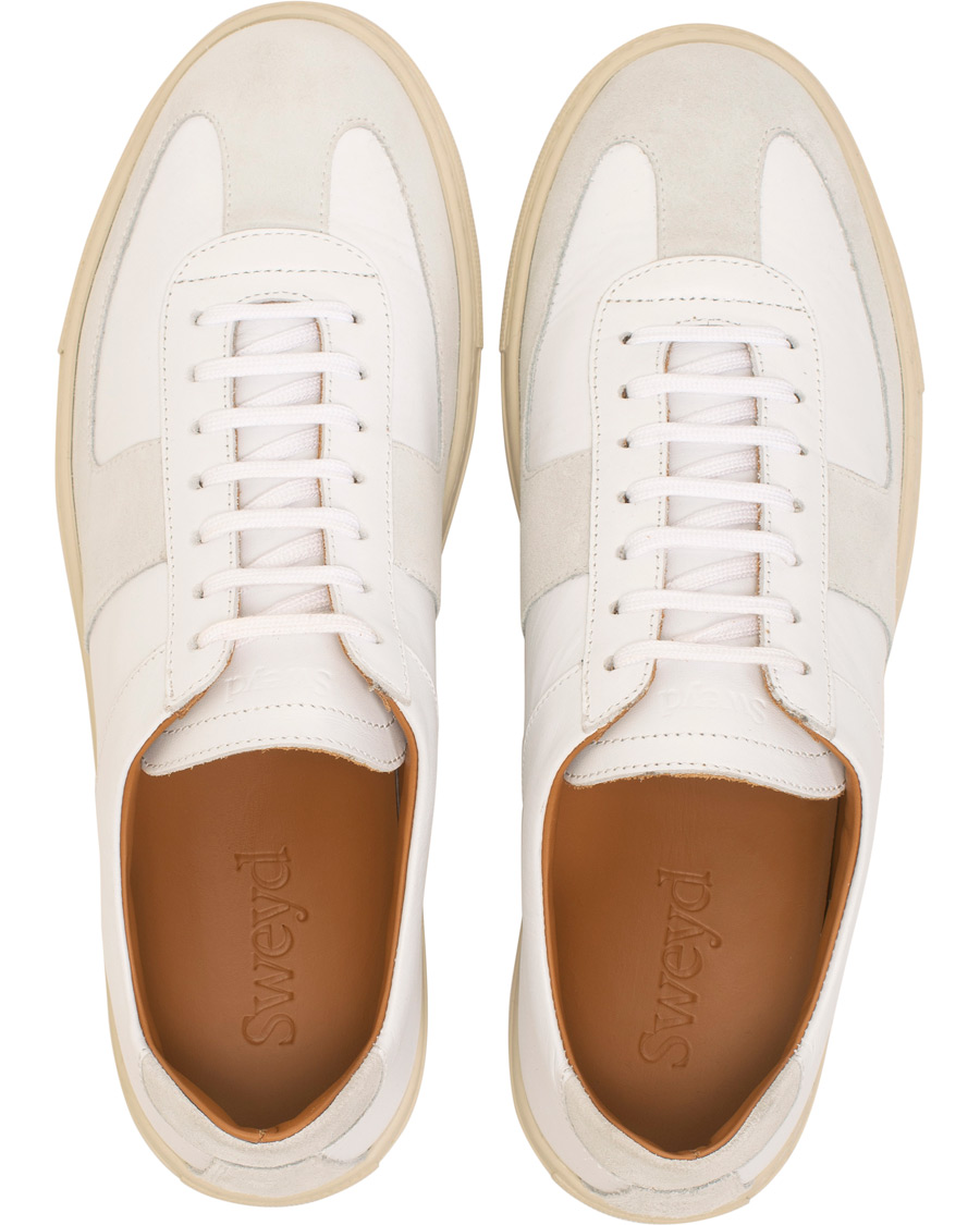 Homme | Baskets | Sweyd | Allumino Suede Sneaker Bianco