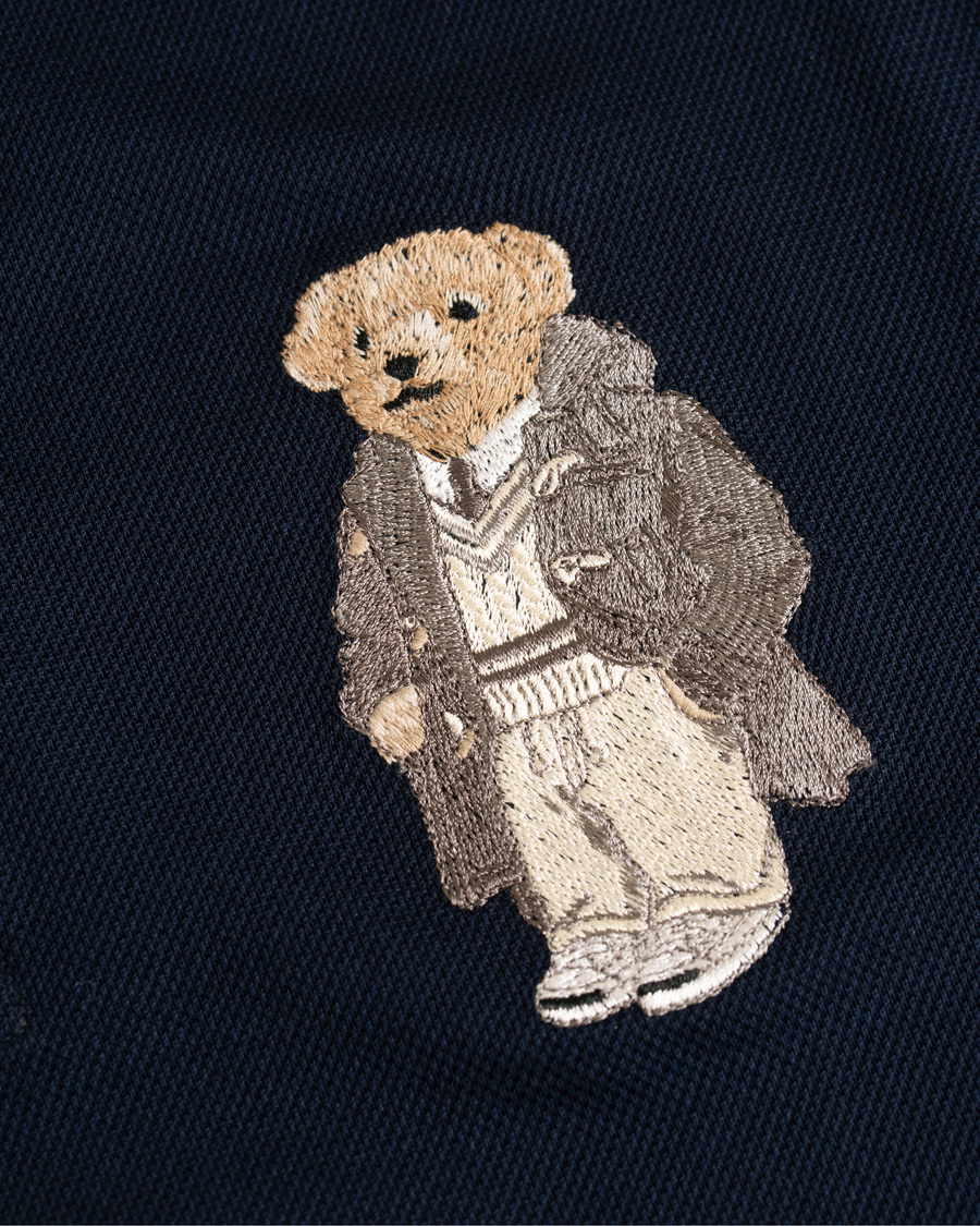 Heren | Polo's | Ralph Lauren Purple Label | Mercerized Big Bear Polo Classic Chairman Navy
