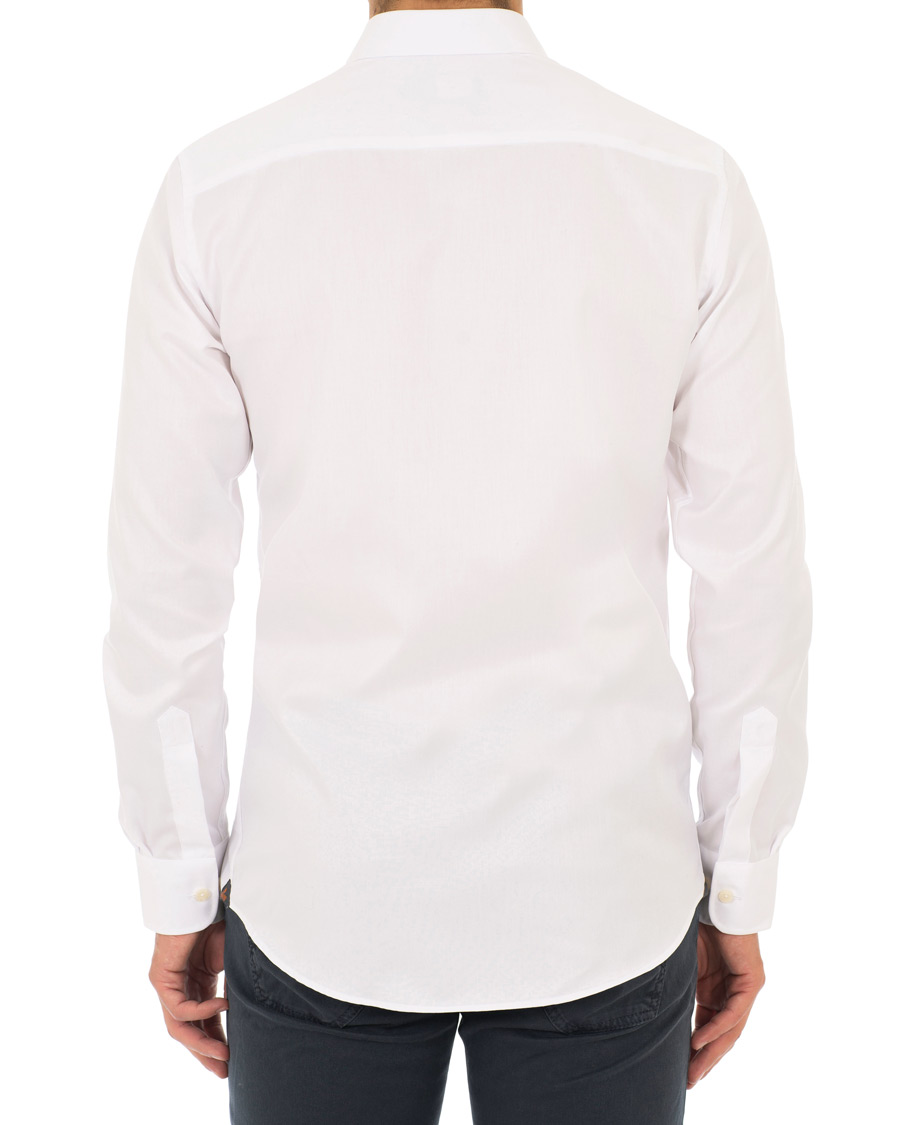 Homme | Chemises | Morris | Dean Spread Collar Cotton Shirt White