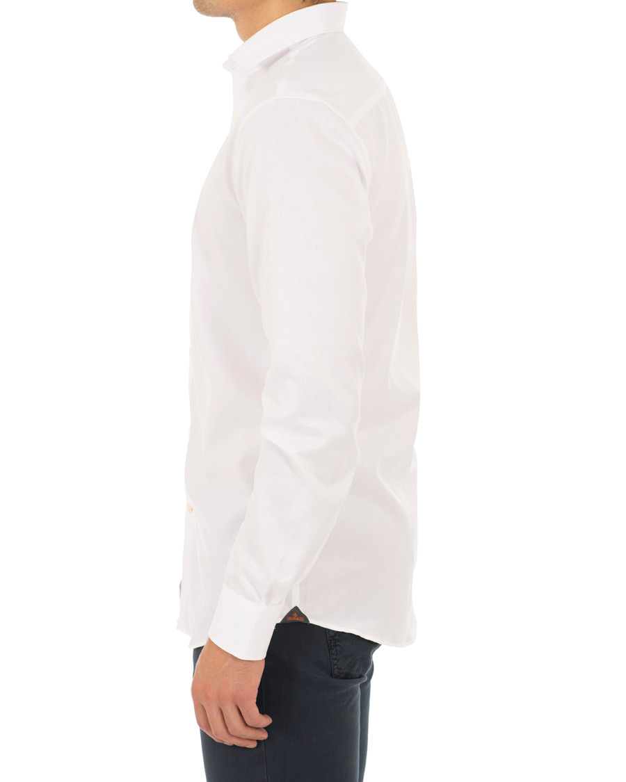 Homme | Chemises | Morris | Dean Spread Collar Cotton Shirt White