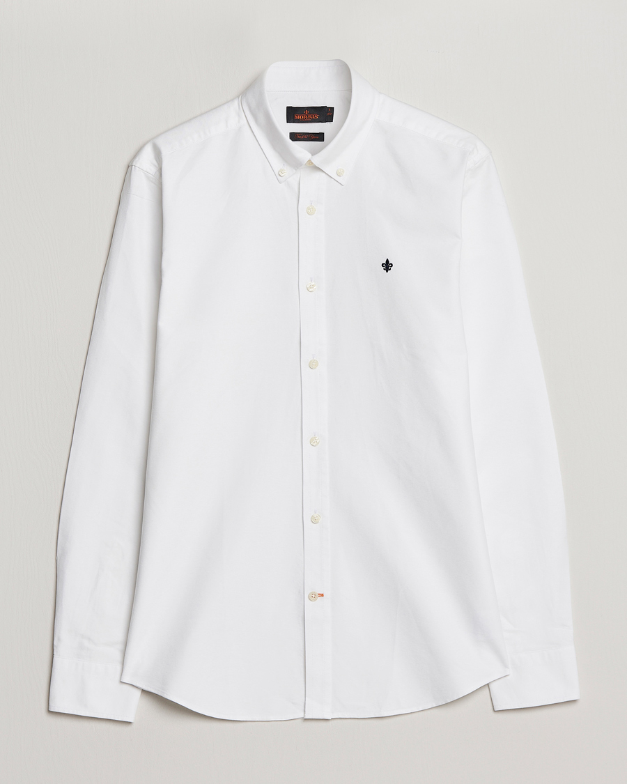 Heren | Overhemden | Morris | Douglas Oxford Shirt White