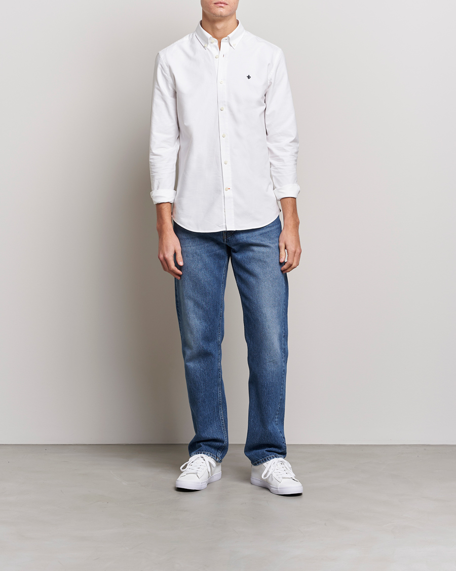 Heren | Overhemden | Morris | Douglas Oxford Shirt White