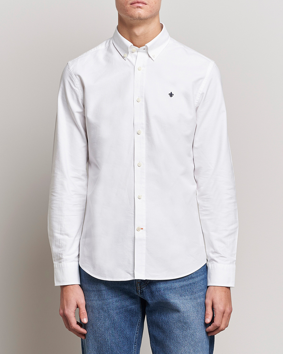 Heren | Overhemden | Morris | Douglas Oxford Shirt White