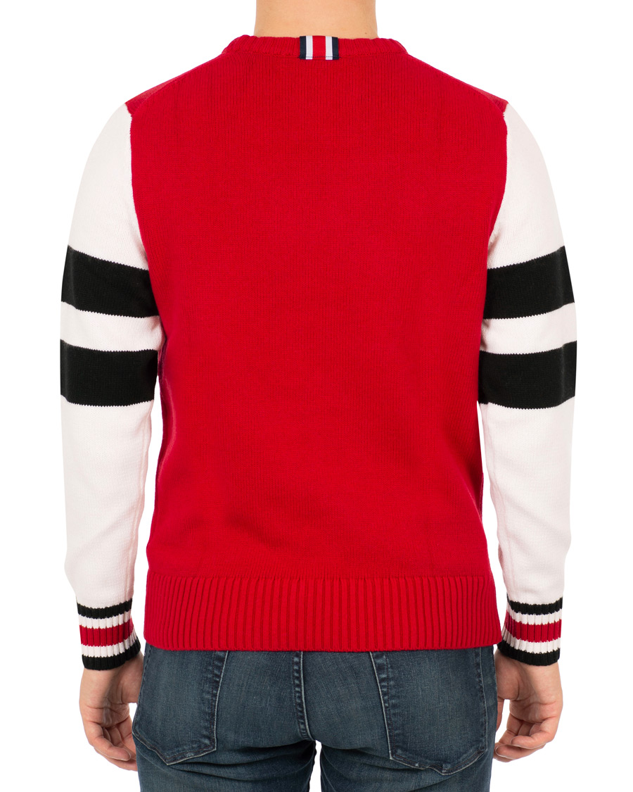 Heren | Truien | Tommy Hilfiger | Lewis Hamilton Varsity Sweater Barbados Cherry