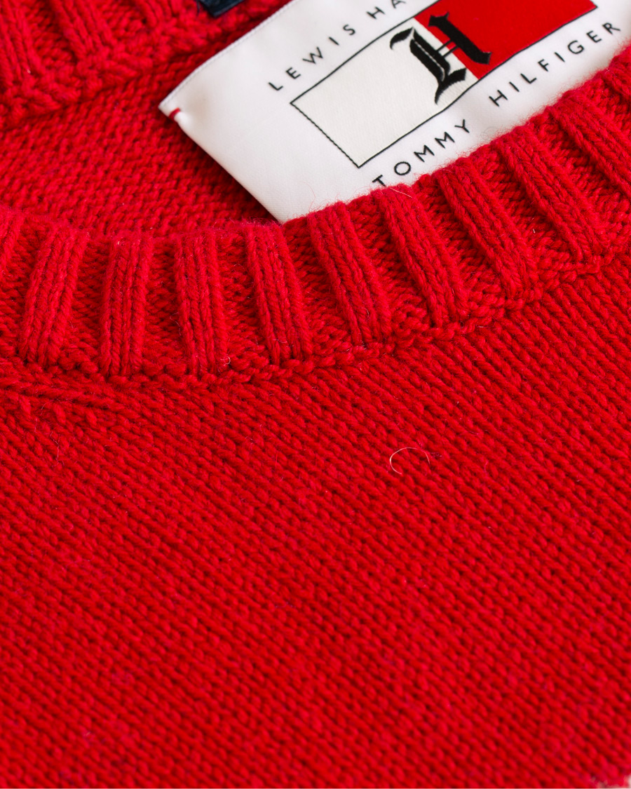 Heren | Truien | Tommy Hilfiger | Lewis Hamilton Varsity Sweater Barbados Cherry