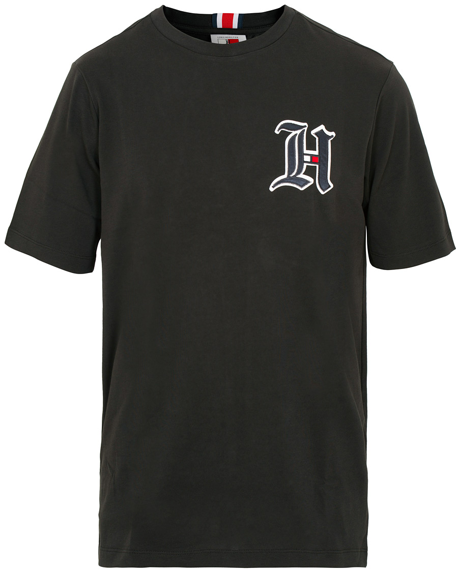 Homme | T-shirts | Tommy Hilfiger | Lewis Hamilton Logo Tee Jet Black