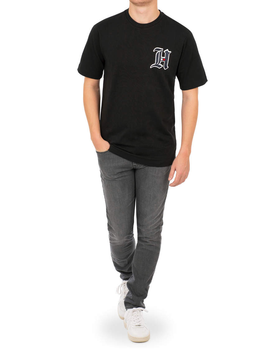 Homme | T-shirts | Tommy Hilfiger | Lewis Hamilton Logo Tee Jet Black