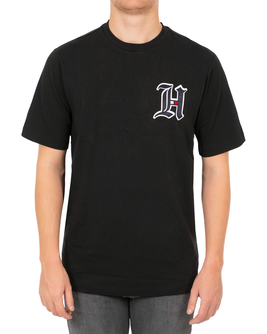 Homme | T-shirts | Tommy Hilfiger | Lewis Hamilton Logo Tee Jet Black