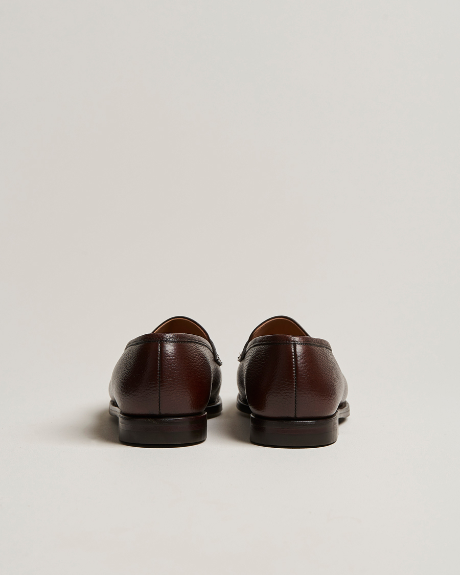 Heren | Instappers | Crockett & Jones | Boston City Sole Dark Brown Calf