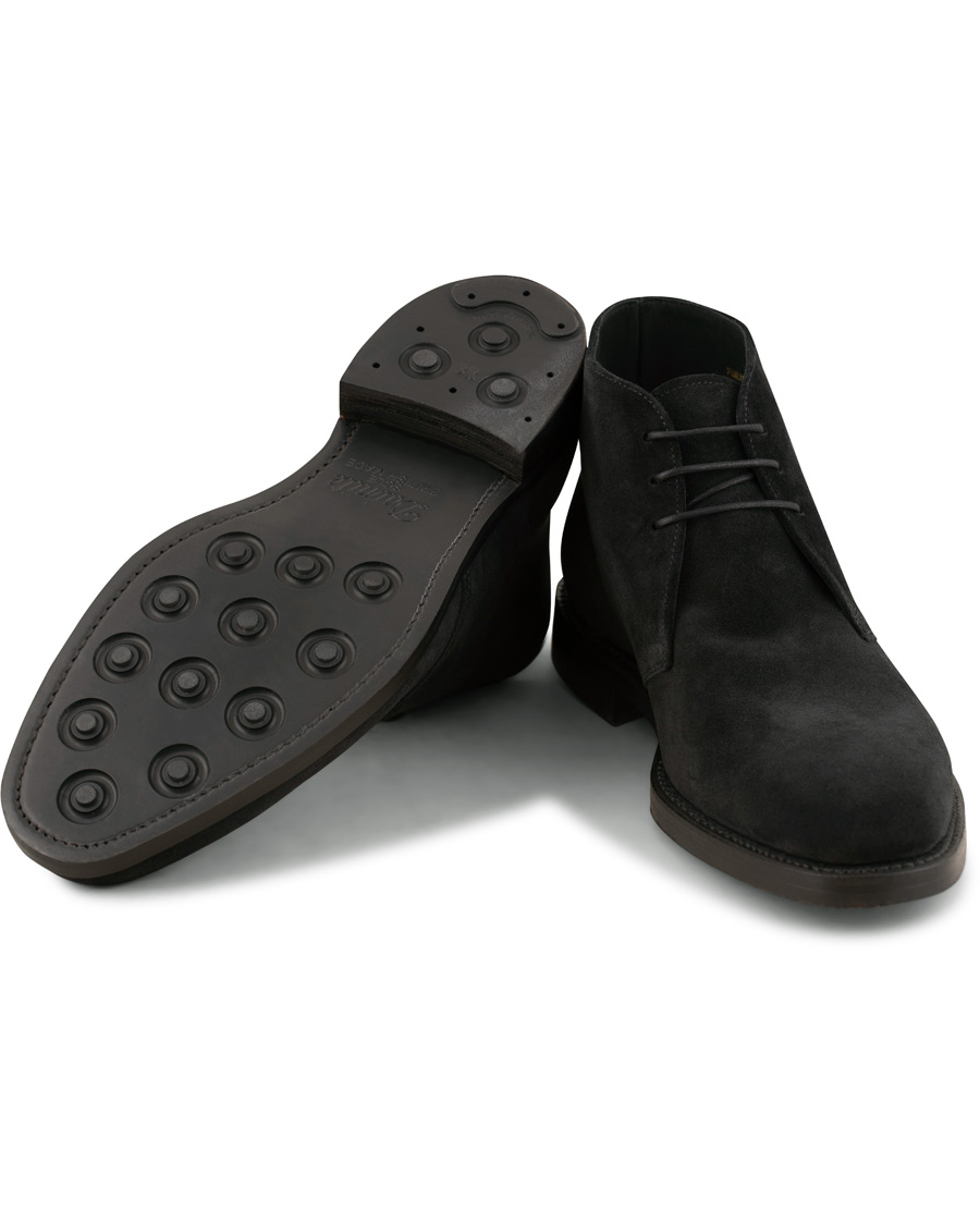 Heren | Loake 1880 Pimlico Chukka Boot Black Suede | Loake 1880 | Pimlico Chukka Boot Black Suede