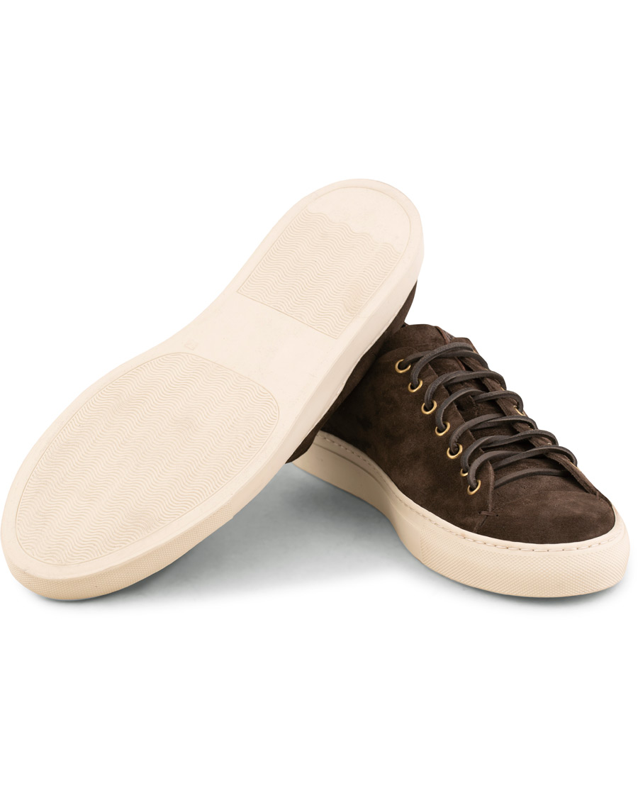 Homme | Buttero Suede Sneaker Dark Brown | Buttero | Suede Sneaker Dark Brown