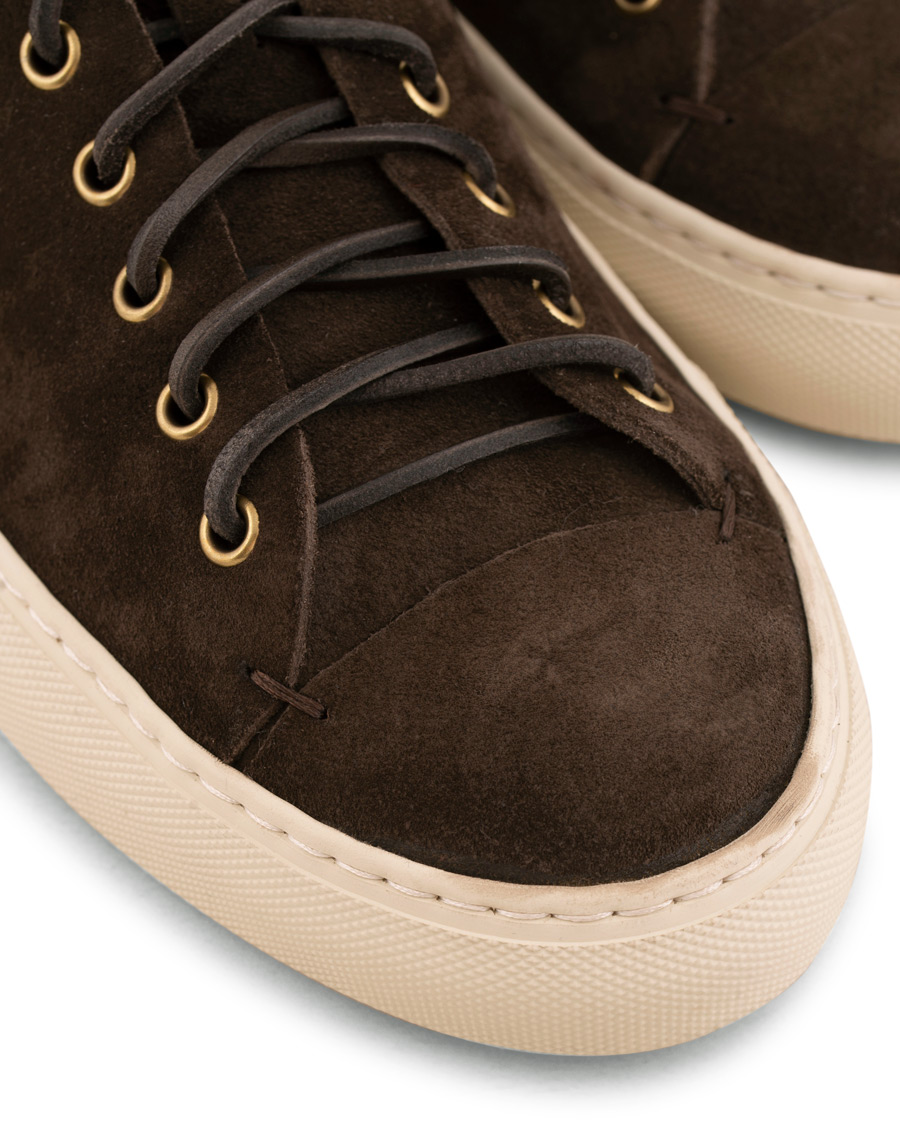 Homme | Buttero Suede Sneaker Dark Brown | Buttero | Suede Sneaker Dark Brown