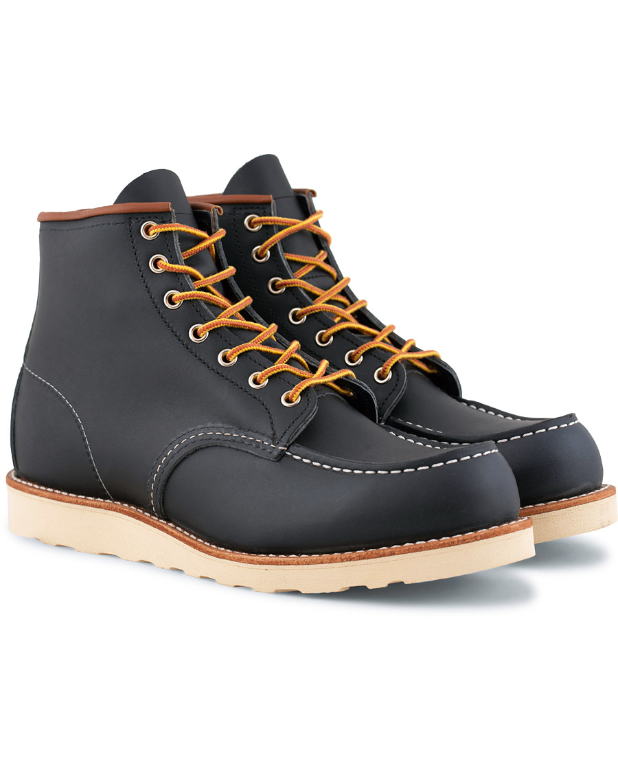 Homme | Red Wing Shoes Moc Toe Boot Navy Portage Leather | Red Wing Shoes | Moc Toe Boot Navy Portage Leather