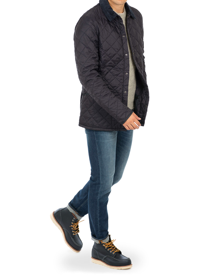 Homme | Red Wing Shoes Moc Toe Boot Navy Portage Leather | Red Wing Shoes | Moc Toe Boot Navy Portage Leather