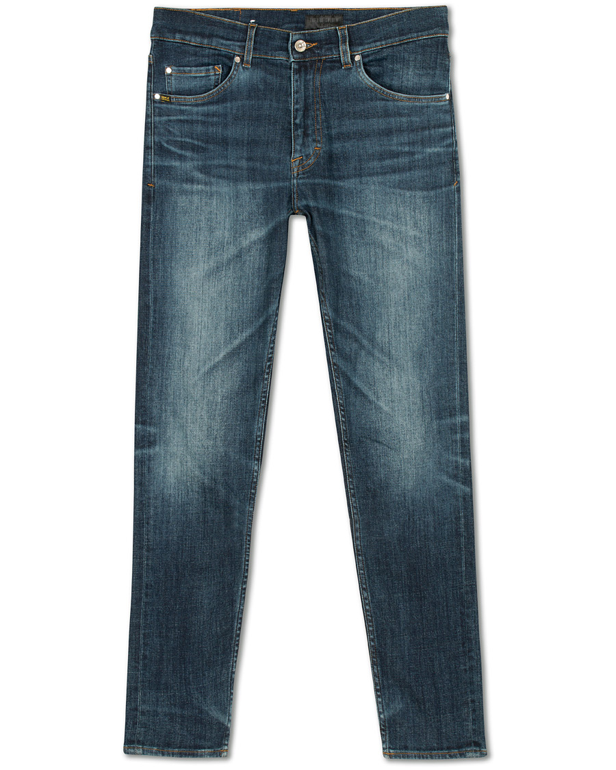 Homme | Jeans | Tiger of Sweden Jeans | Evolve Royal Blue Stretch Jeans Mid Blue