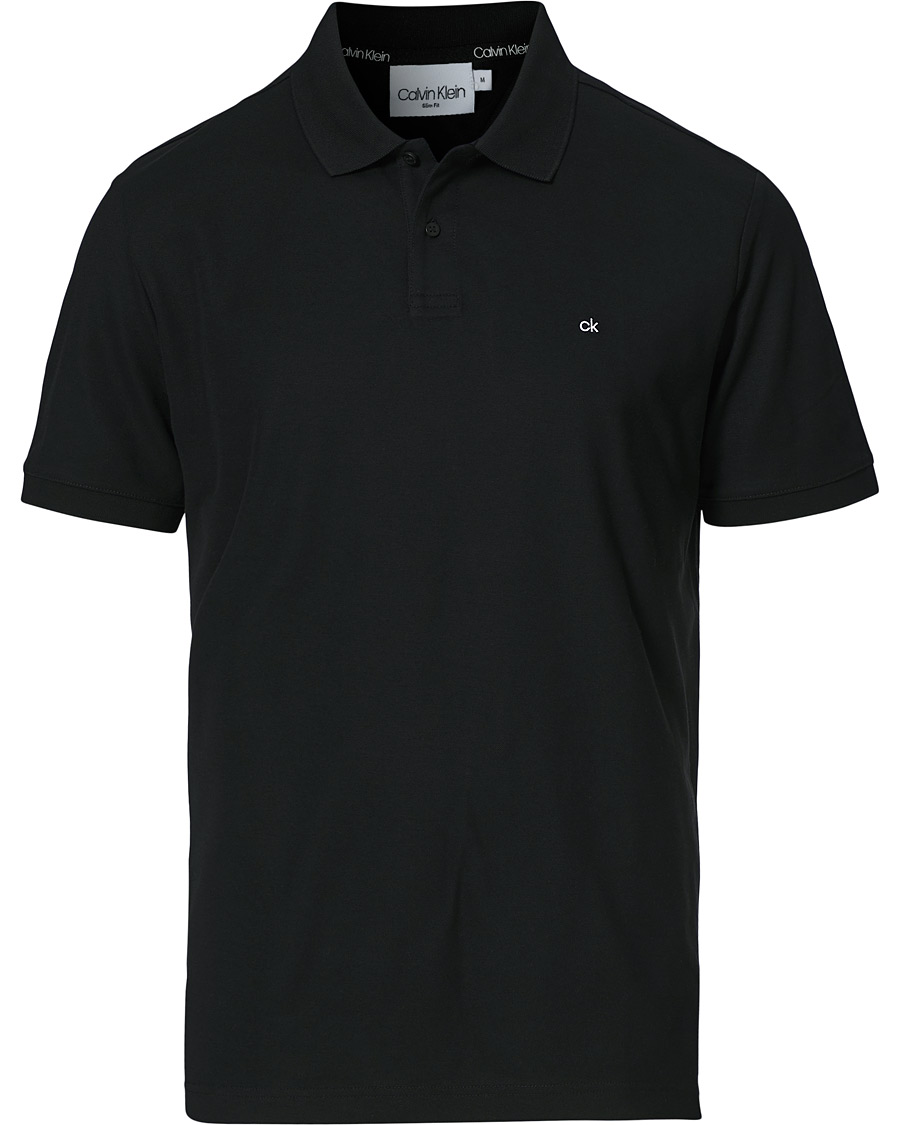 Heren | Polo's | Calvin Klein | Pique Black
