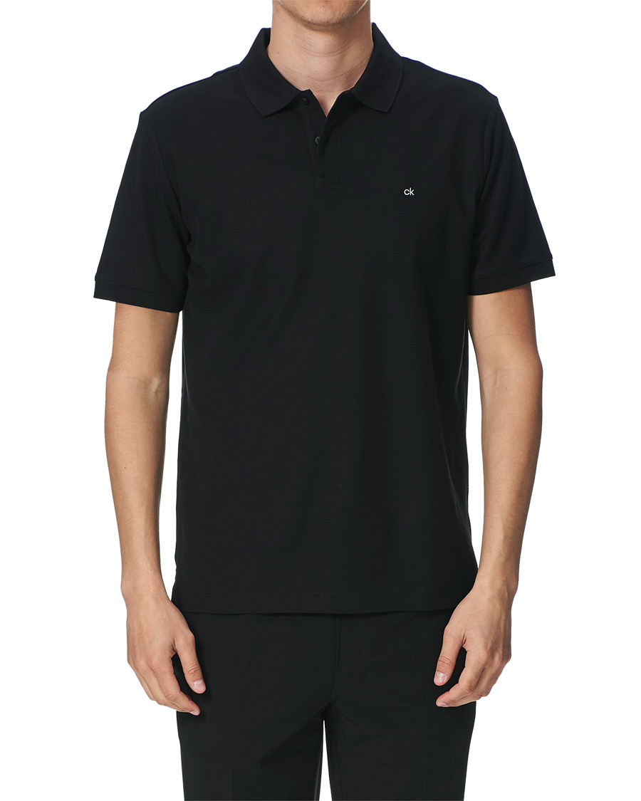 Heren | Polo's | Calvin Klein | Pique Black