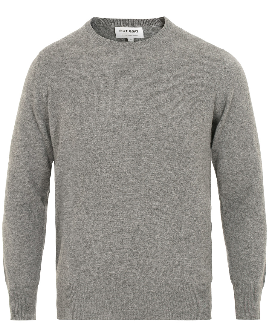 Homme | Pulls Et Tricots | Soft Goat | Cashmere O-Neck Dark Grey