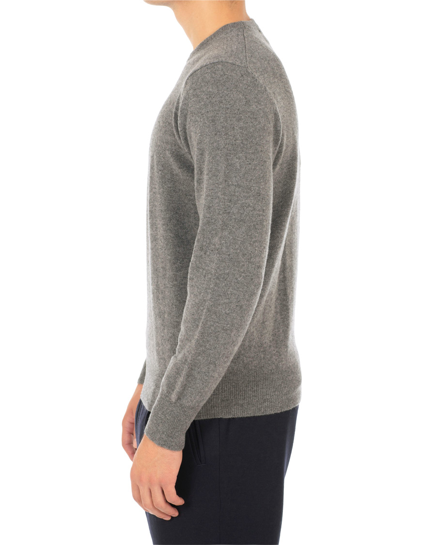 Homme | Pulls Et Tricots | Soft Goat | Cashmere O-Neck Dark Grey