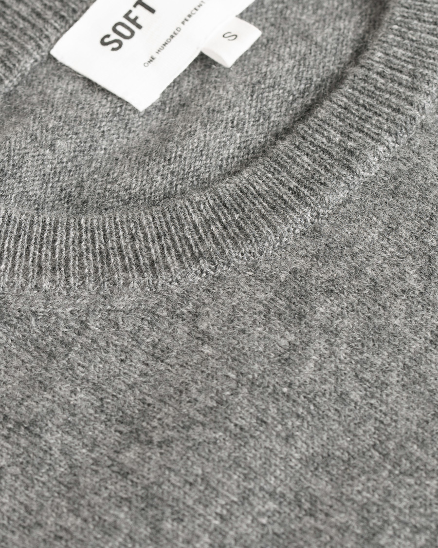 Homme | Pulls Et Tricots | Soft Goat | Cashmere O-Neck Dark Grey