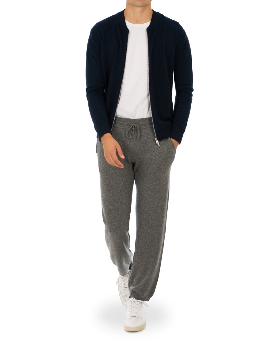Homme | Pantalons | Soft Goat | Cashmere Pants Dark Grey