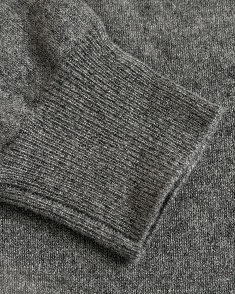 Heren | Truien | Soft Goat | Cashmere Turtleneck Dark Grey