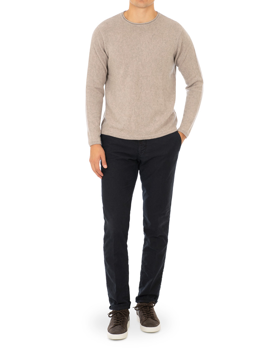 Homme | Pulls Et Tricots | Soft Goat | Cashmere Roll Neck Sweater Light Taupe