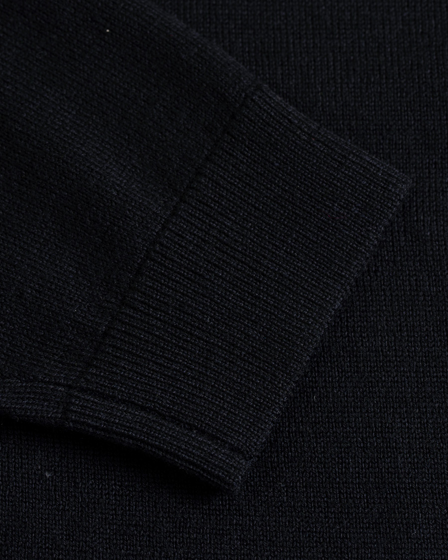 Heren | Truien | A Day's March | Merino Rollneck Navy