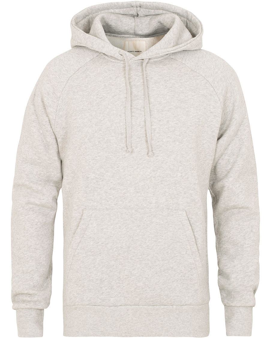 Homme | Pulls Et Tricots | A Day's March | Hoodie Sweatshirt Grey Melange