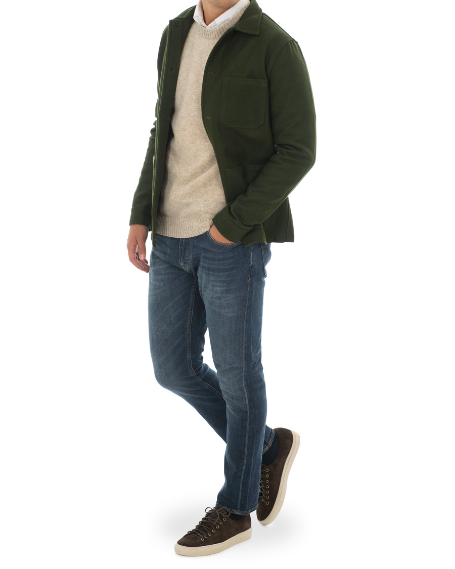 Homme | Manteaux Et Vestes | A Day's March | Original Overshirt Wool Jacket Army