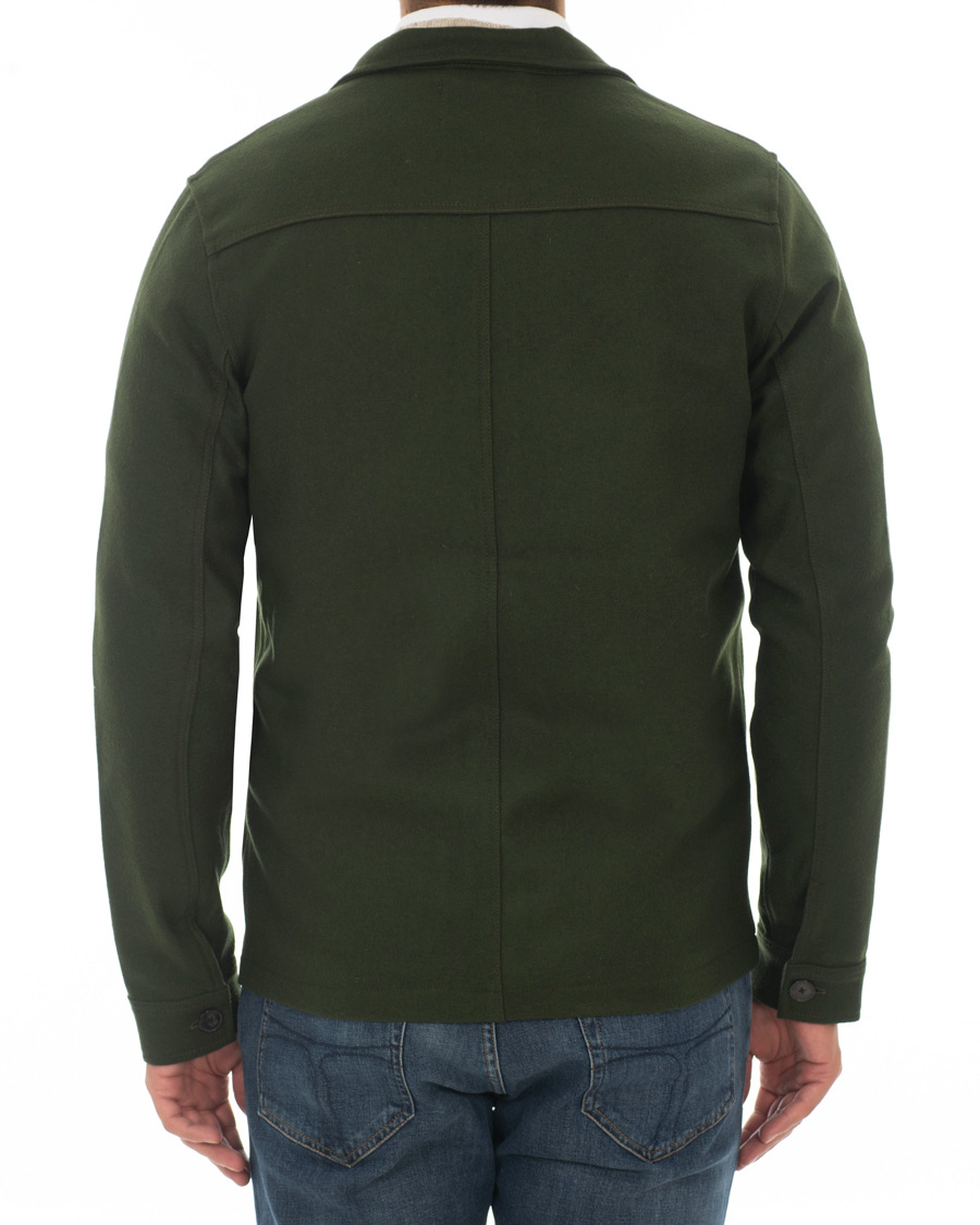 Homme | Manteaux Et Vestes | A Day's March | Original Overshirt Wool Jacket Army
